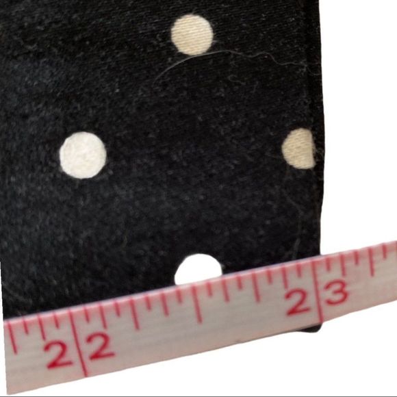 Van Heusen ankle length black polka dot pants VGUC - Picture 7 of 8